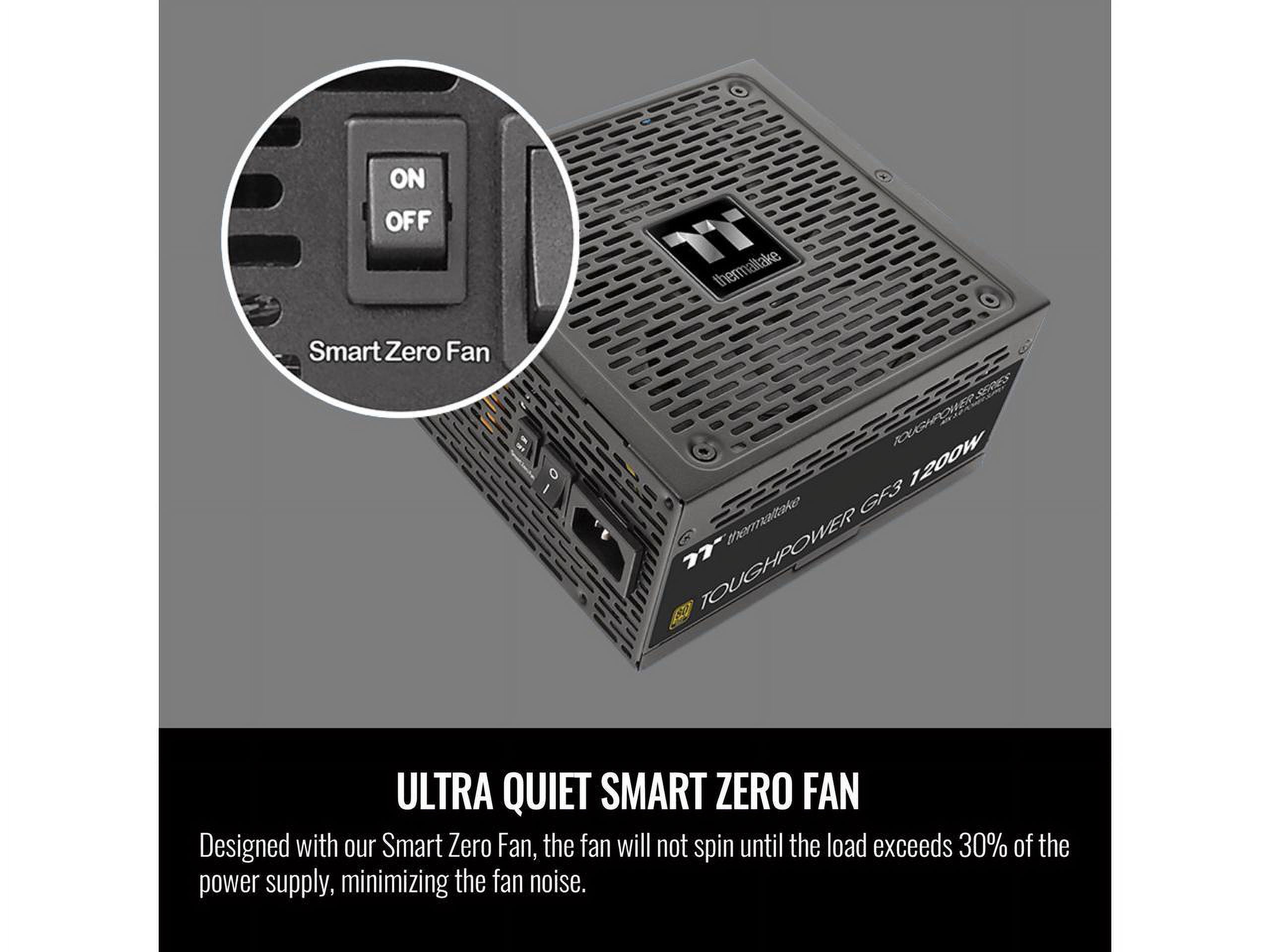 Thermaltake Toughpower GF3 Full Modular Gen5 Power Supply - 1200w