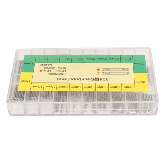 Pasador Dividido Para Reloj, Pasadores De Barra De Resorte Para Correa De Reloj De Doble Extremo, Profesional Resistente A La Corrosión De Acero Inoxidable Para Reparadores De
