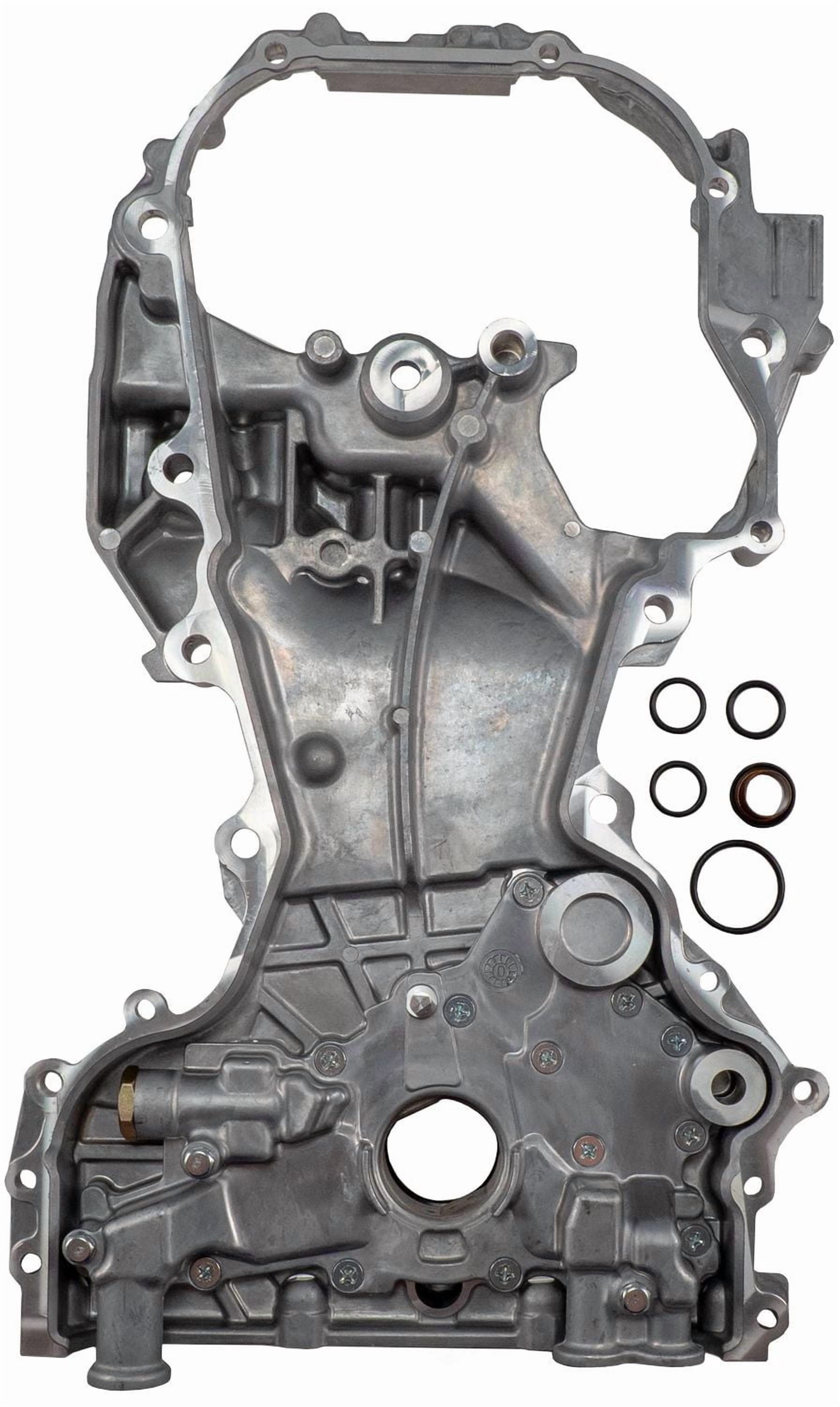 Melling M502 Stock Replacement Oil Pump Timing Cover Assembly Fits select: 2008-2013 NISSAN ROGUE, 2014-2015 NISSAN ROGUE SELECT
