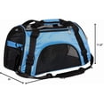 thumbnail image 5 of Pet Carrier Cat Cattier Soft-Sided Carriers for Small Medium Cats Dogs Puppies Pet Carrier Airline Approved Cat Dog Pet Travel Carrier, Blue, 5 of 7