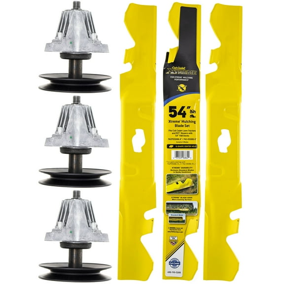 CUB CADET Xtreme Blade & Spindle Kit 742P05086-X 618P09236 XT1 ZT1 GT54 ST54 54