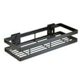 thumbnail image 2 of under $5 Usloyux Shower Caddy Shelf Metal Spice Rack Wall Mount Floating Shelves Black Storage organizer for Cabinet Door Pantry Kitchen Bathroom Supplies, 2 of 8