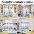 thumbnail image 5 of Blue Eucalyptus Leaves Kitchen Curtains Window Panels, Watercolor Spring Summer Botanical Insulated Window Treatment Curtain, Grommet Curtains for Bedroom/Living Room/Bathroom, 2 Piece 52"Wx84"L, 5 of 8