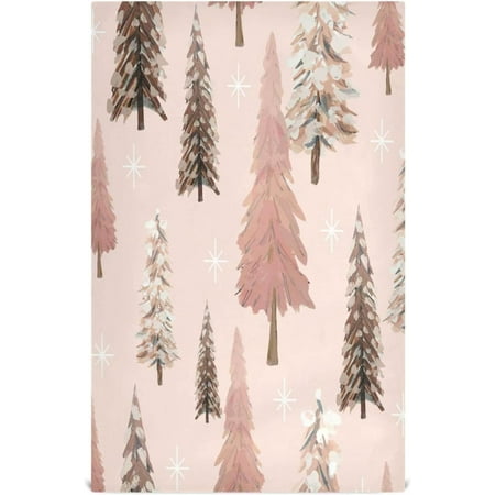

Hyjoy Cartoon Christmas Tree Kitchen Dish Towel Set Drying Kitchen Towels Tea Towels Gift Set for Drying Cleaning Cooking Baking 6Pcs