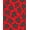Red, Pattern 6, variant on ODIKA 4'x6' Machine Washable Non-Slip Area Rug, Festive Scripted Merry Design with Interlocking Evergreen Branches High Traffic Rug with Pad, Green, 638554