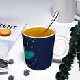 thumbnail image 5 of Yiaed Dinosau Space Explorer Print Ceramics Coffee,Large Handle Design,Extra Large Tea and Coffee Cup for Office and Home Mugs, 5 of 6