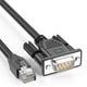 thumbnail image 2 of Professional Grade Extension Cable for Networking Device Management with Male RJ45 to Male/Female DB9 RS232 Designing, 2 of 5