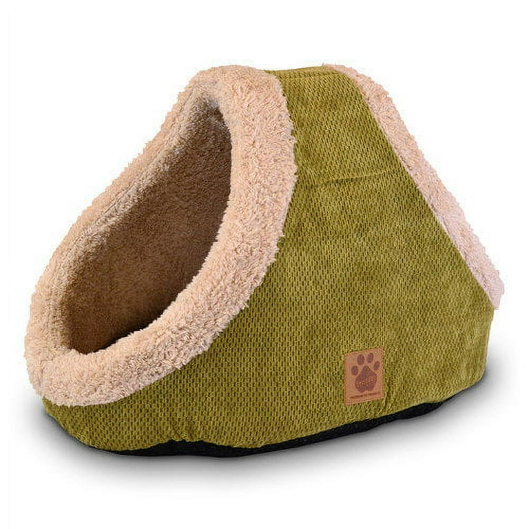 Precision Pet SnooZZy Mod Chic Double Hide Seek Cat Bed Coffee