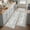 Abstract/Blue Cream, variant on Kitchen Rug Set of 3 Washable Beige Grey Abstract Kitchen Mats for Floor Non-Slip Kitchen Runner Rug Soft Low Pile for Bathroom Laundry Hallway Sink Entryway