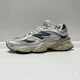 thumbnail image 1 of New Balance Unisex White Leather Mesh Running Shoes Men's Size 5, 1 of 6