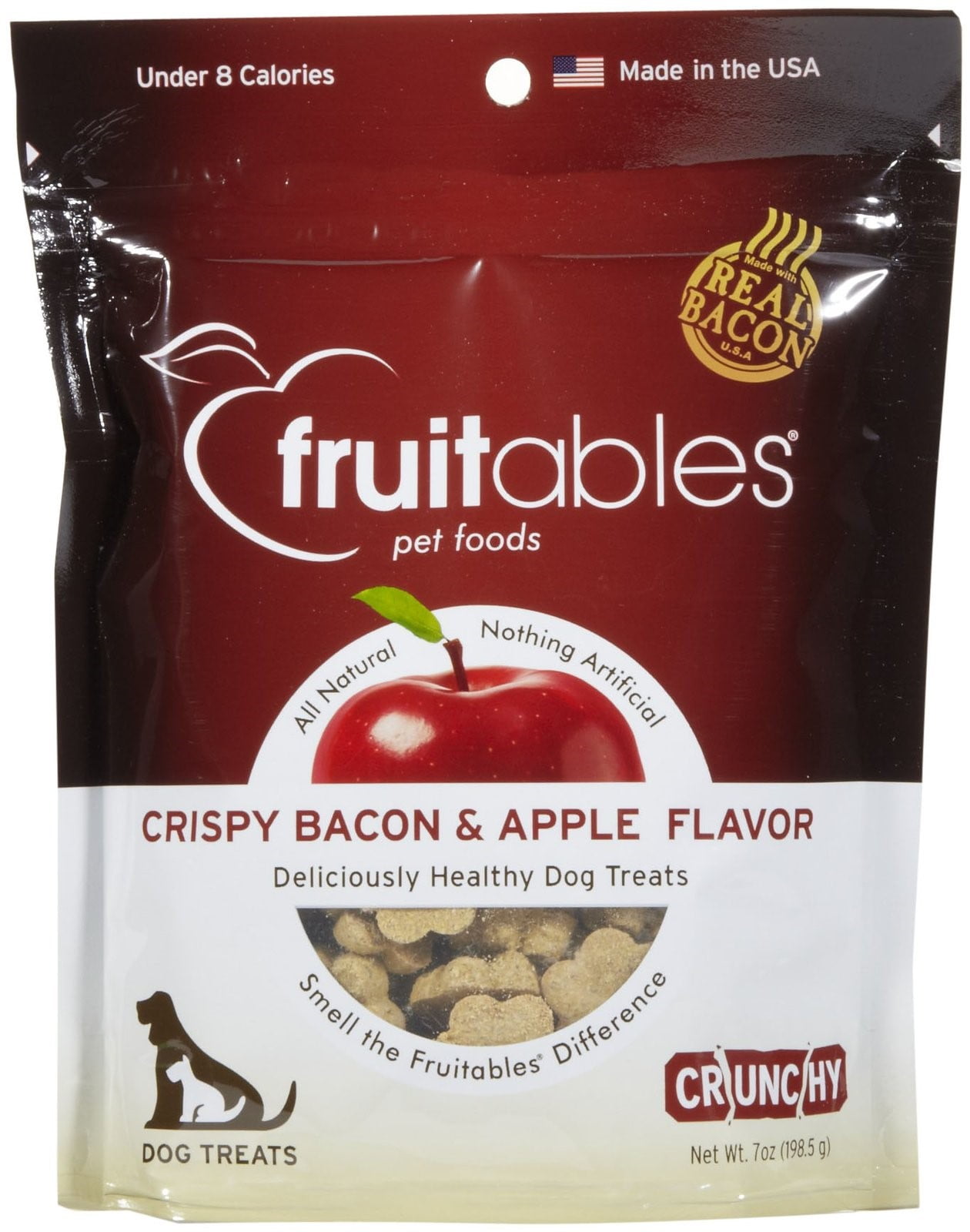 Fruitables Dog Treats Pumpkin & Apple Flavor, 7 oz