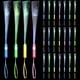thumbnail image 1 of 25 varitas de fibra luminosa, coloridas varillas de fibra óptica, varitas de luz LED de mano, varillas intermitentes con pilas para concierto, fiesta de carnaval, 1 of 6