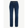 thumbnail image 5 of Free Assembly Women's Mid Rise Full Length Bootcut Jeans, 32" Inseam, Sizes 0-20, 5 of 5