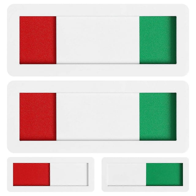 4 Pcs Privacy Signs Vacant Occupied Door Indicator Signs for Homes Offices Restrooms Hotels Conferences Hospitals