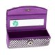 thumbnail image 5 of Estuche brillante para mujer con monedero con espejo Almacenamiento de rodillos de aceite esencial Púrpura jinwen Estuche de lápiz labial, 5 of 7