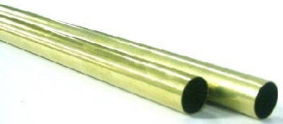 K&S 12in 21/32 Round Brass Tube .014 Wall 8144 