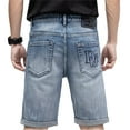 thumbnail image 6 of Men's Comfort Flex Waistband Shorts - Relaxed Fit, Durable Denim, Five Pocket Styling, Ideal for Summer, Multiple Sizes, 6 of 6