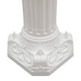 thumbnail image 6 of 10.63" x 34.65" White Plastic Stripes Roman Pillars Plant Stand (4 Count), 6 of 8