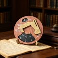 thumbnail image 2 of Wooden Melody Tool Round Circle of Fifths Wheel Chord Compass Pocket Music Learning Guitar Tool for Guitar Base Musical Instrument Beginners Songwriting, 2 of 8