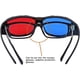 thumbnail image 2 of Gafas 3D,Gafas 3D azules rojas/gafas 3D de estilo simple en relieve cian juego de película 3D Vhermosa CZDZ-ST28, 2 of 4