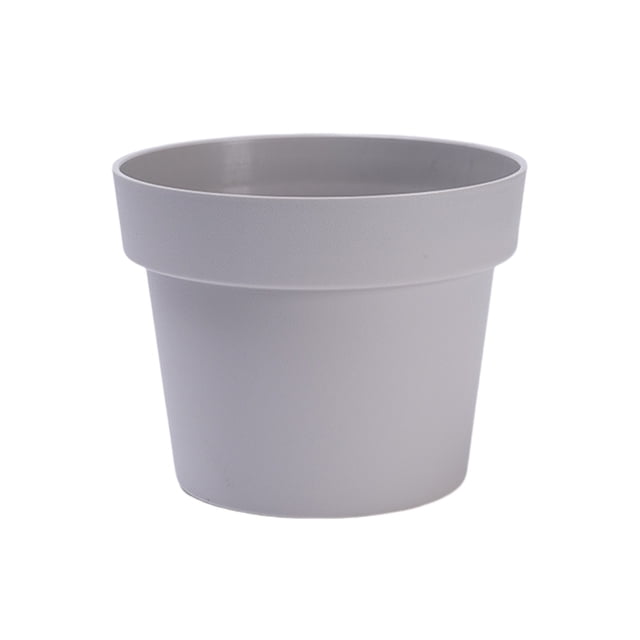 Maceta de plástico de gran capacidad: elegante, duradera y versátil; para suculentas, hierbas y balcón