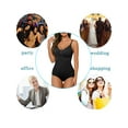 thumbnail image 6 of Women Bodysuit Tummy Control Shapewear Seamless Sculpting Thong Body Shaper, 6 of 8