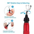 thumbnail image 2 of Premium Deburring Tool with 15 High Rotary Blades for Metal Deburring Tools, 3D Printing Burr Removal Reamer Tool, 2 of 4