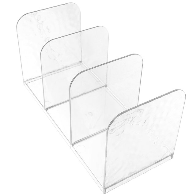 BRIGHTFUFU 1Pcs Support de Fichiers de Bureau Transparent pour l'Organisation des Fournitures de Bureau et des Documents
