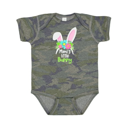 

Inktastic Mimi s Little Bunny Cute Easter Bunny Ears Gift Baby Boy or Baby Girl Bodysuit
