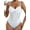 White, variant on Women Teddy Lingerie Rhinestone Sparkly Bodysuit Boned One Piece Mini Babydoll Push Up Bodycon Partywear Black L