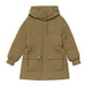 thumbnail image 4 of Parkas de manga larga para mujer, abrigo cálido con bolsillo, chaqueta larga de invierno, parkas de plumón para mujer, 4 of 7