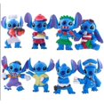 thumbnail image 1 of Stitch Dancing Type Figure Toys 8pcs_k, 1 of 1