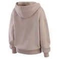 thumbnail image 3 of Women's WEAR by Erin Andrews  Tan San Francisco 49ers Washed Pullover Crewdie, 3 of 5