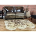 thumbnail image 5 of Natural New Zealand Sheepskin Trio Rug | Pink | 3'x5', 5 of 5