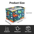 thumbnail image 4 of Freestanding Laundry Hamper, ZUEXT Collapsible Large Clothes Basket with Easy Carry Extended (Dinosaur), 4 of 7