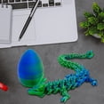 thumbnail image 4 of Dragón impreso en 3D en huevo, juguetes de dragón completamente articulados, el mejor regalo para niños a partir de 6 años, 4 of 6