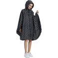 thumbnail image 2 of Fashion Hooded Rain Poncho With Heilwiy Pocket Waterproof Raincoat Jacket Zipper Style, 2 of 5