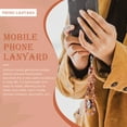 thumbnail image 2 of KAKOWELY Crystal Stones Phone Lanyard Creative Natural Phone Rope Fresh Phone Decor,7.87"X0.2"X0.12", 2 of 5