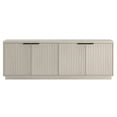 thumbnail image 2 of Mansfield Rectangular TV Stand for TV's up to 78" in Alder White, 2 of 8