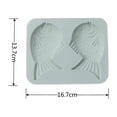 thumbnail image 7 of Huayishang Silicone Molds Diy Small Fish Creative Silicone Mold 3D Animal Silicone Cake Mold, Kitchen Essentials Clearance Sale, 7 of 7