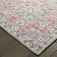 thumbnail image 2 of Style Haven  Savannah Antiqued Medallion Ivory and Pink Area Rug 8'3" x 11'6" 9' x 12' Indoor Living Room, Bedroom, Dining Room, 2 of 3