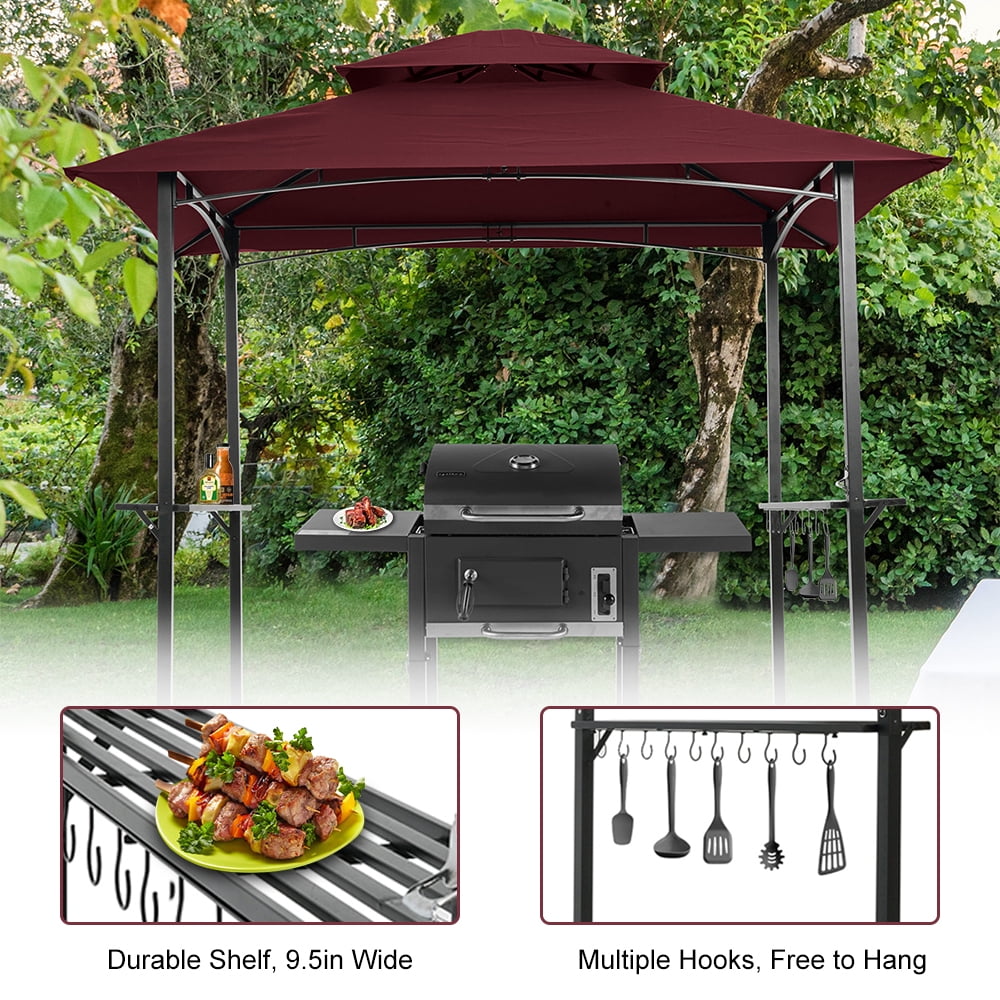 Grill Canopy Gazebo, 8x5 FT Grill 