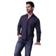 thumbnail image 1 of Camisa Para Hombre Slim Fit Camisa De Vestir Formal Casual azul G Incógnita 770230, 1 of 3