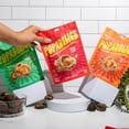 thumbnail image 3 of Popadelics Crunchy Mushroom Chips Variety Pack Shiitake Mushroom Crisps, Lightly Cooked and Seasoned, Vegan Chips, Vegan Snacks, Vegan Food, 1.4 oz ea (6 Count), 3 of 15