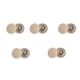 thumbnail image 1 of Juego de 10 unidades de pasadores de reparación de vehículos con hebilla a presión para fijación de techo con tapa de rosca, accesorios para Automoción decorativa y accesorios Beige pelusa Speravity VI018676-01, 1 of 6