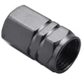 thumbnail image 5 of 16 Pieces Tire Stem Valve Caps Wheel Valve Covers Car Dustproof Tire Cap, Hexagon Shape Titanium Gray, 5 of 8
