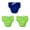 2 Green & 1 Blue, variant on Kawaii Baby Swim Cloth Diaper | 3 Pack 32-40 lbs | Blues & Green | for Pool & Beach | Stretchy Mesh