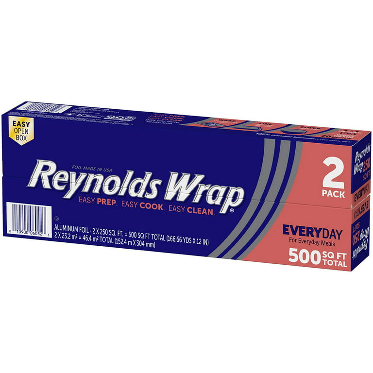 Reynolds Wrap® Standard Aluminum Foil Roll, 12 x 75 ft, Silver