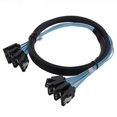 thumbnail image 3 of 4 unidades/juego de cables de datos SATA III SAS para servidor SATA de 7 pines a SATA de 7 pines (0,5 m) Likrtyny Para estrenar, 3 of 7