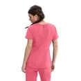 thumbnail image 4 of Grey's Anatomy +Stretch Women's GRST013 "Zoe" Princess Seam V-Neck Scrub Top, 4 of 4